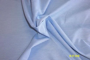 NEU, blau Pin Cord Stoff Material, Polyester und Baumwolle ist 62 cm breit - Bild 1 von 4