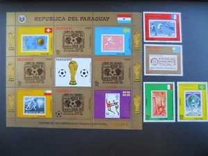 Estampilla Doc Paraguay 1988 ESPÉCIMEN Fútbol Fútbol Fútbol Italia 90 Copa Mundial Estampilla Estampilla Estampilla Estampilla Estampilla Estampada Estampilla Estampada Estampilla Esta - Imagen 1 de 7