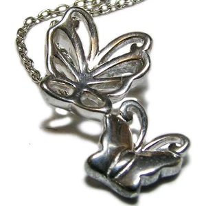 Collar Mariposa Plata Darling - Imagen 1 de 6