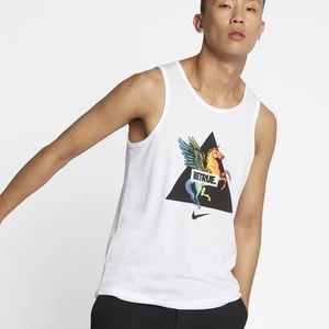 NIKE BETRUE MUSCLE TANK TOP MULTI COLOR BE TRUE PEGASUS DRI-FIT 919522 100 sz XL - Picture 1 of 4