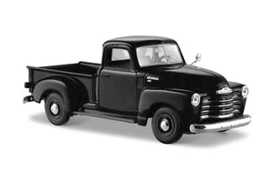1950 CHEVY 3100 BLACK PICKUP TRUCK 1/24 DIECAST CAR MAISTO 31952BK - Picture 1 of 6
