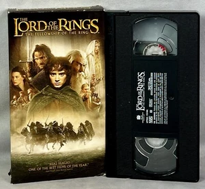 Lord of the Rings: the Fellowship of the Ring VHS 2001, Play Tested  - Picture 1 of 2