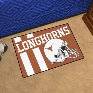 NCAA- Texas Uniform Starter Rug 19"x30" - Picture 1 of 5