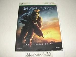 Microsoft Xbox 360 Halo 3 Official Strategy Guide 2007 Piggyback Interactive Difícil de Encontrar - Imagen 1 de 3