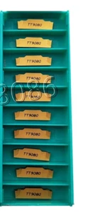 TDJ3 9080 Grooving inserts TDJ 3mm CNC Carbide cut insert 10pcs - Picture 1 of 6