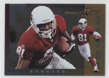 1997 Pinnacle X-Press Autumn Warriors Frank Sanders #38
