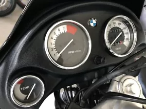 Per BMW F650 F650 ST Motocicletta Anelli Alluminio Strumenti Strumentazione x3 - Foto 1 di 8