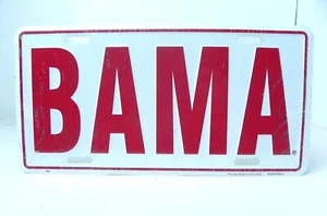 University of Alabama BAMA Nummernschild - Bild 1 von 5