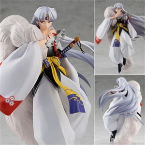 Modellino action figure Anime Inuyasha Sesshoumaru 17 cm PVC GK statua giocattolo regalo nuovo - Foto 1 di 3
