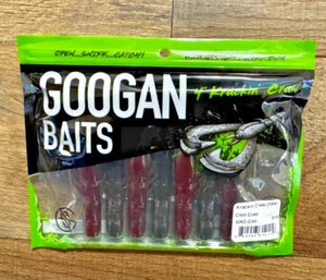 KRACKIN CHILI CRAW Googan Baits 🎣RESERVE Limited Edition 7pk 🪝 QTY - Picture 1 of 5