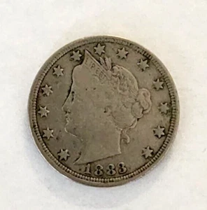 1883 con centavos Liberty Nickel - Imagen 1 de 2
