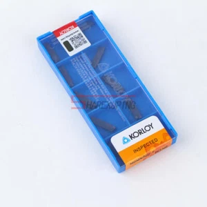 10PCS NEW KORLOY MGMN200-T PC5300 CNC Carbide inserts - Picture 1 of 4