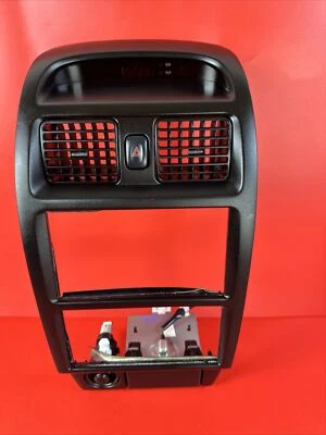 1999-2003 Toyota Solara Center Dash Radio Climate Control Bezel Trim Air Vents - Image 1 of 4