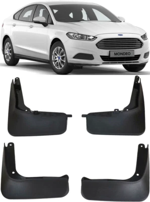 Genuine Front & Rear Splash Guards Mud Flaps For 2013-2025 Ford Fusion / Mondeo - Image 1 of 4