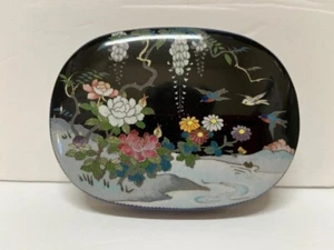 A VERY FINE JAPANESE CLOISONNE BOX- MEIJI PERIOD - Picture 1 of 12