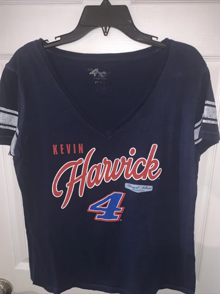 Camiseta para mujer G-III 4Her by Carl Banks - Kevin Harvick # 24 - talla XL Foto 1 de 4