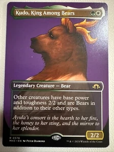 Kudo, King Among Bears Borderless (NM Non-Foil) MH3-0376 Rare MTG - Picture 1 of 4