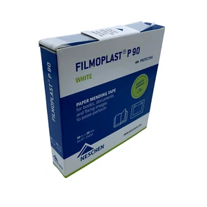 FILMOPLAST P90 - white paperback book repair tape - 2cm x 50m roll Neschen - Picture 1 of 2