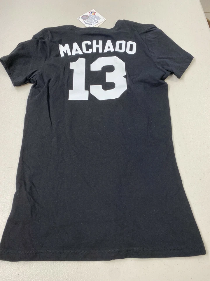 CAMISETA MEDIANA PARA MUJER MANNY MACHADO #13 BALTIMORE ORIOLES MLB ENVÍO GRATUITO Foto 1 de 4