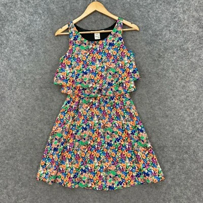 Платье женское American Rag Cie размер XS очень маленькое с цветочным рисунком покрой с широкой юбкой 24213 - Изображение 1 из 4