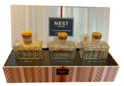 Nest New York Festive Petite Diffusers : Holiday, Birchwood Pine, Orange & Clove - Image 1 of 4