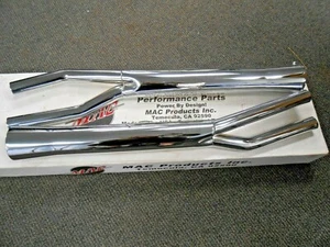 NOS Mac Honda Chrome Custom Flare Tip Muffler Pipes 1980-1981 CB900 001-3111 - Picture 1 of 17