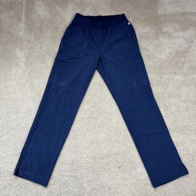 ⚕️ Calça esfoliante Cherokee Infinity feminina média azul marinho malha cintura carga elástica - Imagem 1 de 4