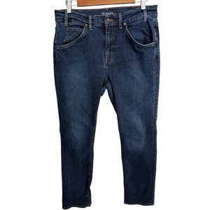 Tecovas Mens Size 32X34 Dark Blue Denim Straight Leg Jeans - Picture 1 of 9