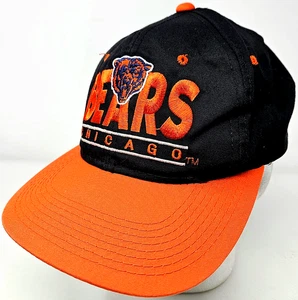 Chicago Bears Equipo NFL Fútbol Negro y Naranja Youngan Snapback Gorra de Béisbol Sombrero - Imagen 1 de 9