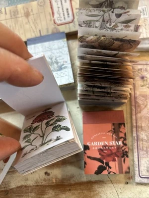 Lot of 17 New Booklets Scrapbooking Collage Journaling Embellishments Ephemera - Image 1 of 4