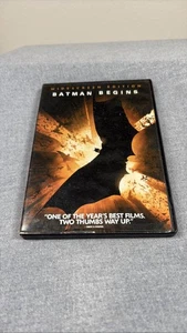 Batman Begins (2005) Widescreen DVD Christian Bale - Picture 1 of 3