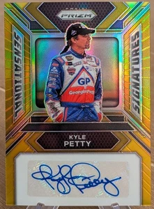 2024 Prizm Sensational Signatures Auto Holo Gold SSP 4/10 Kyle Petty - Picture 1 of 1