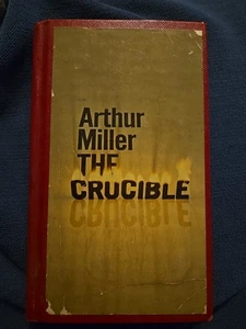 The Crucible Arthur Miller 1959 Hardcover ,See Photos For Age, Wear, Writing  - Picture 1 of 10