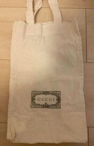 LIMITED GUCCI Novelty tote eco bag canvas cotton white ivoly JAPAN - Picture 1 of 3