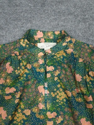 TROVATA птицы Paradis Bailey блузка женщин маленький абстрактный цветочный новый с Ярлыками - Изображение 1 из 4