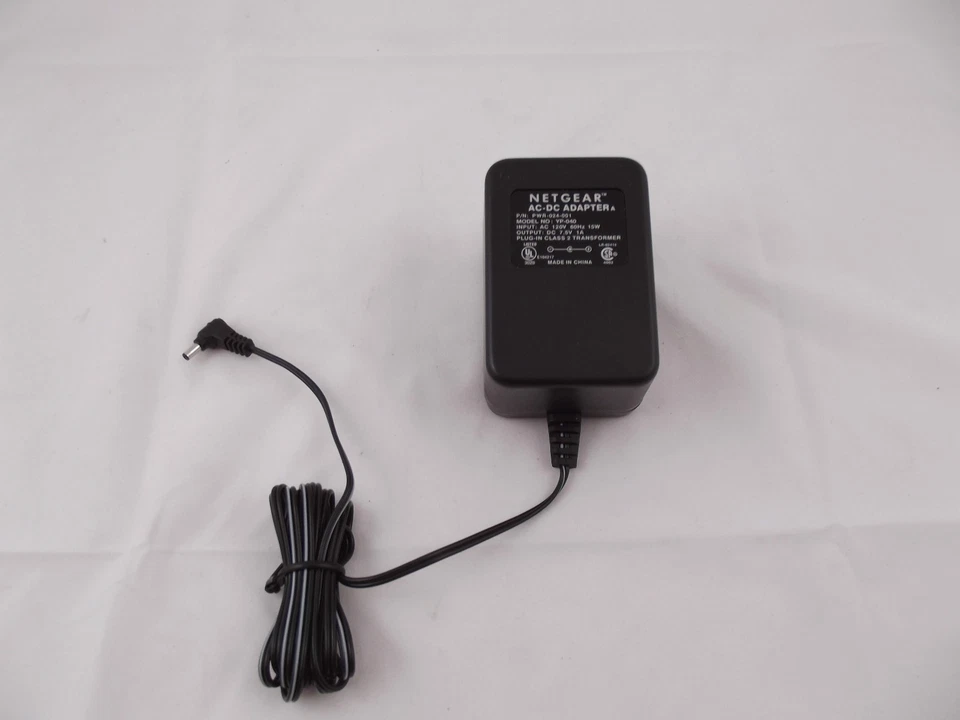 ADAPTADOR AC-DC PWR-024-001 YP-040 7.5V 1A NETGEAR 23-5 Foto 1 de 4