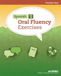 Abeka Spanish 1 Oral Fluency Exercises Teacher Key - 9th Grade – 12th Grade - Picture 1 of 4