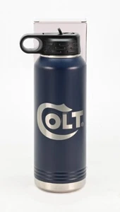Colt Firearms Serpentine Logo 32oz Navy Blue Water Bottle. Python. Brand New - Picture 1 of 2