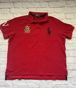 Herren Polo Ralph Lauren Polo Rot Big Pony County Riders Jockey Club XXL - Bild 1 von 15