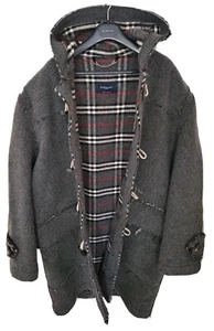 Mens BURBERRY distressed wool duffle coat/jacket Size 50REG/XL/2XL. RRP £1,490. - Picture 1 of 19