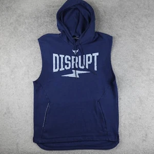 Camisa Under Armour Hombres L Azul Project Rock Disrupt Sudadera con Capucha sin Mangas 1357183-408 - Imagen 1 de 10