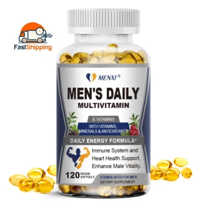 Complejo multivitamínico diario para hombre - fuerza inmune función cognitiva 120 un. Foto 1 de 4