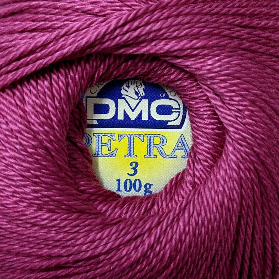 DMC Petra Crochet Thread Cotton Size 3 53803 100g Bright Soft New - Image 1 of 1