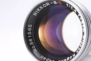 【MINT】 Nippon Kogaku Nikkor S.C 5cm 50mm f1.4 Nikon S Mount MF Lens from JAPAN - Picture 1 of 11