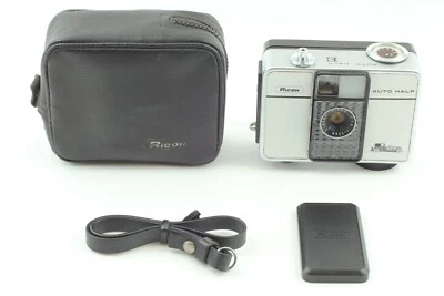 🚀🎁RARA《Casi COMO NUEVA》Ricoh Auto Medio Marco E Cámara de Película Clásica para Coche de JAPÓN✈✈✈ Foto 1 de 4