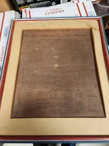 in congress july 4 1776 the unanimous declaration of the thirteen united state o - Picture 1 of 21