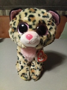 Ty Beanie Boos Léopard Livvie 24cm - Picture 1 of 2