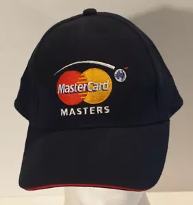 AUSTRALIAN MASTERS Mastercard Logo Golfing Tournament Cap Hat. Blue. Adjustable. - Picture 1 of 7