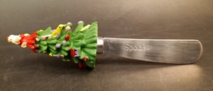 Spode Replacement Cheese Board Knife, Excellent Condition, Christmas Tree Santa - Picture 1 of 5