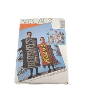Mccalls 4956 Muster Erwachsene & Kinder Kostüme Hershey Kiss Bar Rees Tassen ungeschnitten - Bild 1 von 2